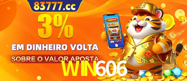 Promoção para baixar e instalar o aplicativo do cassino WIN606. O banner oferece uma recompensa de R1aR1aR8, com a imagem de uma cobra sobre moedas de ouro.